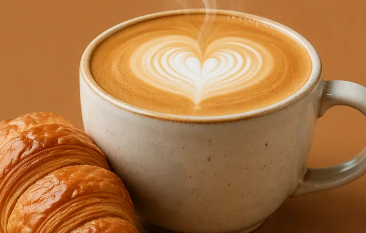 Two people talking quietly over coffee in a sunny café