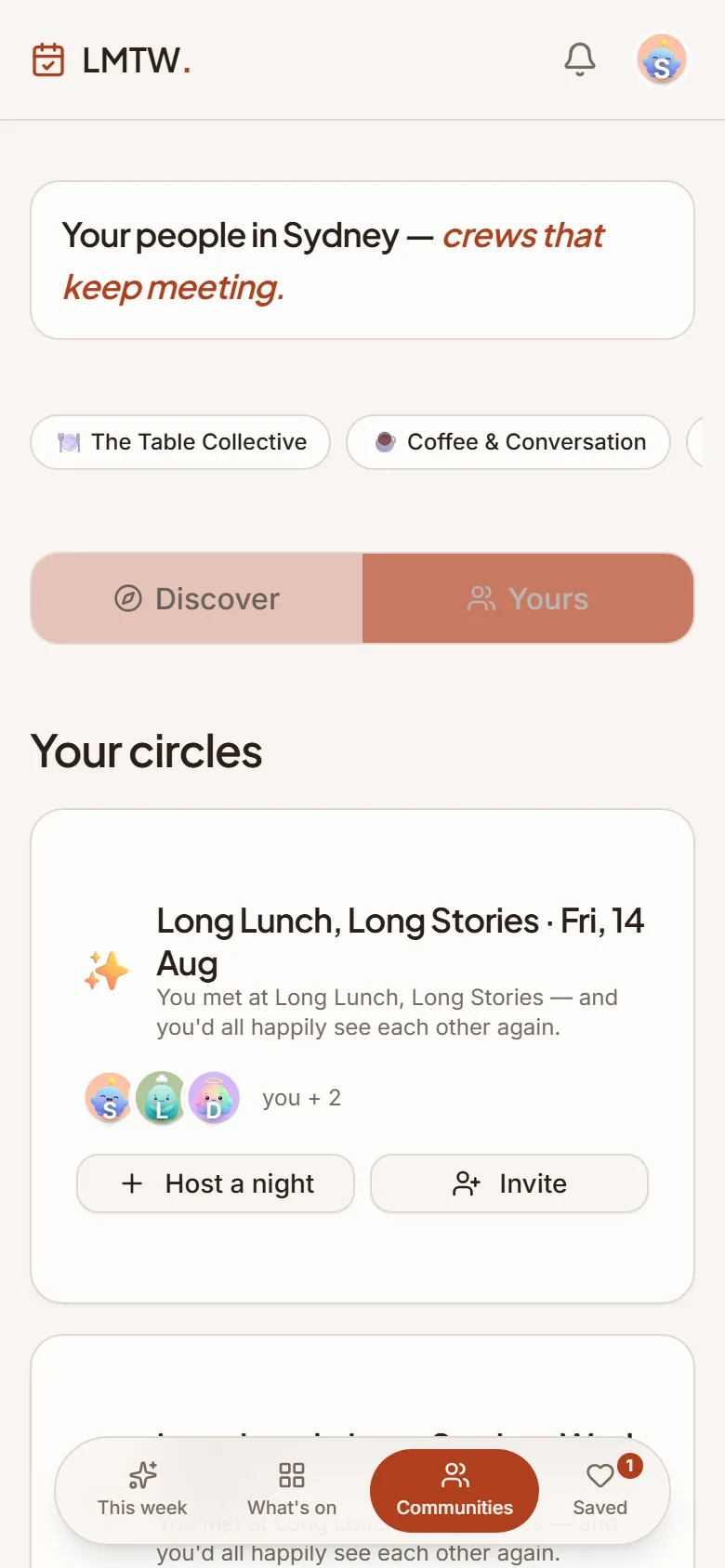 4. Circles keep it going